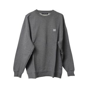 Acne Studios Crewneck Sweatshirt in Grey Cotton